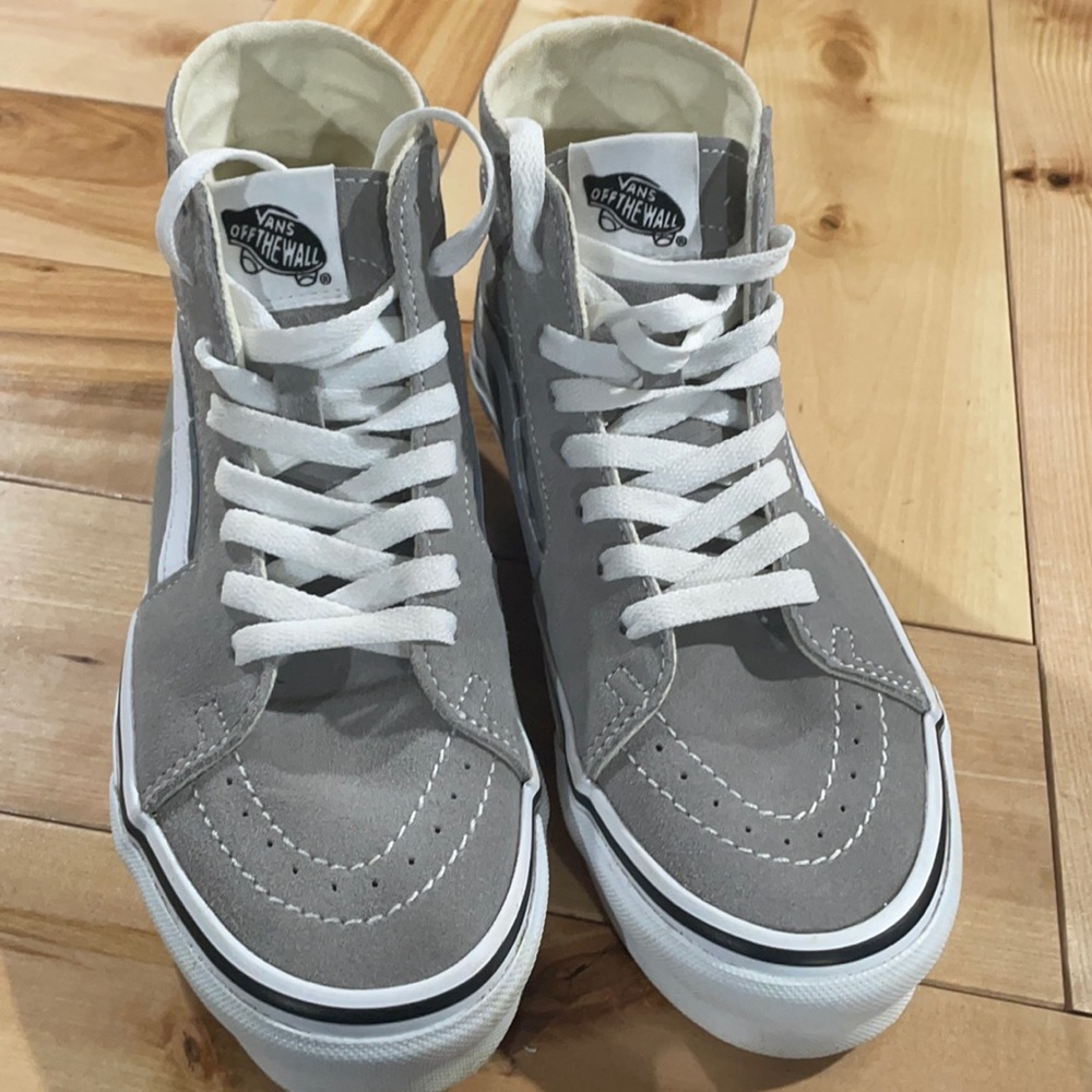 Gray HighTop Vans